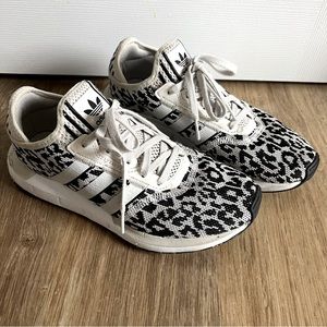 ADIDAS slip-on cheetah sneakers